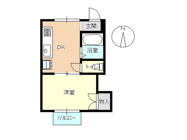 谷本ビルの物件間取画像